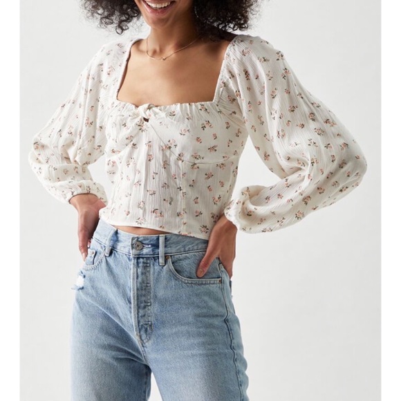 Billabong Romantic Peasant Top - Picture 9 of 10